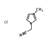 CAS#: 154312-63-7, 1-(Cyanomethyl)-3-Methyl-1H-Imidazol-3-Ium Chloride