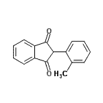 CAS#: 15432-97-0, 2-(2-Methylphenyl)-1H-Indene-1,3(2H)-Dione