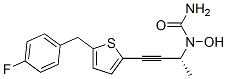 CAS#: 154355-76-7, 1-[(2R)-4-[5-[(4-Fluorophenyl)Methyl]Thiophen-2-Yl]But-3-Yn-2-Yl]-1-Hydroxyurea