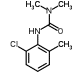 CAS 登录号：15441-90-4， 3-(2-氯-6-甲基苯基)-1,1-二甲基脲