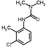 CAS 登录号：15441-91-5， 3-(3-氯-2-甲基苯基)-1,1-二甲基脲