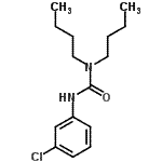 CAS 登录号：15442-04-3， 1,1-二丁基-3-(3-氯苯基)脲