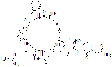 CAS#: 154445-03-1, 2-L-phenylalanine-3-L-valine-4-L-arginine-8-L-threonine-Oxytocin