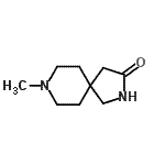 CAS#: 154495-67-7, 8-Methyl-2,8-Diazaspiro[4.5]Decan-3-One