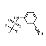CAS#: 154498-33-6, N-(3-Ethynylphenyl)-1,1,1-Trifluoromethanesulfonamide