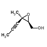 CAS#: 154547-40-7, [(2S,3R)-3-Methyl-3-(1-Propyn-1-Yl)-2-Oxiranyl]Methanol