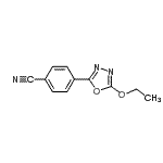 CAS#: 154548-68-2, 4-(5-Ethoxy-1,3,4-Oxadiazol-2-Yl)Benzonitrile