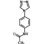 CAS#: 154594-15-7, N-[4-(4H-1,2,4-Triazol-4-Yl)Phenyl]Acetamide