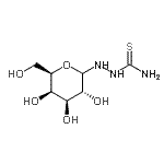 CAS#: 154634-26-1, 2-[(3R,4S,5R,6R)-3,4,5-Trihydroxy-6-(Hydroxymethyl)Tetrahydro-2H-Pyran-2-Yl]Hydrazinecarbothioamide