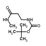 CAS#: 154656-94-7, Tert-Butyl N-(3-Methylamino-3-Oxo-Propyl)Carbamate