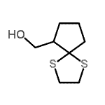 CAS#: 154698-53-0, 1,4-Dithiaspiro[4.4]Non-6-Ylmethanol
