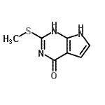 CAS#: 154819-41-7, 2-(Methylsulfanyl)-1,7-Dihydro-4H-Pyrrolo[2,3-d]Pyrimidin-4-One