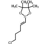 CAS 登录号：154820-95-8， 2-[(1E)-5-氯-1-戊烯-1-基]-4,4,5,5-四甲基-1,3,2-二氧硼戊环