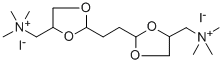 CAS#: 15483-60-0, (Ethylenebis(1,3-dioxolane-2,4-diylmethylene))bis(trimethylammonium) diiodide