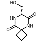 CAS#: 154878-43-0, (7R)-7-(Hydroxymethyl)-5,8-Diazaspiro[3.5]Nonane-6,9-Dione