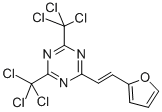 CAS 登录号：154880-05-4， 2-[2-(2-呋喃基)乙烯基]-4,6-二(三氯甲基)-1,3,5-三嗪
