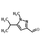 CAS#: 154927-04-5, 5-Isopropyl-1-Methyl-1H-Pyrazole-3-Carbaldehyde