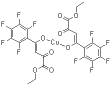 CAS#: 154937-49-2, Bis[Ethyl 2,4-Di(Oxo-kappao)-4-(Pentafluorophenyl)Butanoate]Copper(2+)