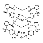 CAS#: 154975-39-0, Bis[[(2S)-1-(4-Tert-Butylphenyl)Sulfonylpyrrolidine-2-Carbonyl]Oxy]Rhodium