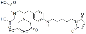 CAS#: 155015-71-7, 2-[[1-(Bis(Carboxymethyl)Amino)-3-[4-[5-(2,5-Dioxopyrrol-1-Yl)Pentylamino]Phenyl]Propan-2-Yl]-(Carboxymethyl)Amino]Acetic Acid