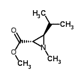 CAS 登录号：155086-14-9， 甲基(2S,3R)-3-异丙基-1-甲基-2-氮丙啶羧酸酯