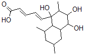 CAS#: 155111-89-0, (2E,4E)-5-(1,3,4-Trihydroxy-2,6,8-Trimethyl-3,4,4a,5,6,7,8,8a-Octahydro-2H-Naphthalen-1-Yl)Penta-2,4-Dienoic Acid