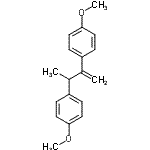 CAS 登录号：15542-00-4， 1,1'-(1-丁烯-2,3-二基)二(4-甲氧基苯)