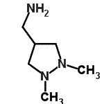 CAS#: 155429-88-2, 1-(1,2-Dimethyl-4-Pyrazolidinyl)Methanamine