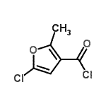 CAS#: 155442-10-7, 5-Chloro-2-Methyl-3-Furoyl Chloride