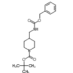 CAS#: 155456-33-0, 2-Methyl-2-Propanyl 4-({[(Benzyloxy)Carbonyl]Amino}Methyl)-1-Piperidinecarboxylate