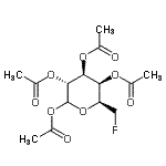 CAS 登录号：155488-15-6， 1,2,3,4-四-O-乙酰基-6-脱氧-6-氟-D-吡喃半乳糖