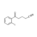 CAS#: 155589-54-1, 5-(2-Iodophenyl)-5-Oxopentanenitrile