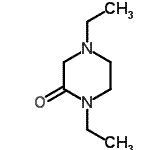 CAS 登录号：155595-63-4， 1,4-二乙基-2-哌嗪酮