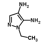CAS 登录号：155601-15-3， 1-乙基-1H-吡唑-4,5-二胺