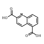 CAS#: 155602-27-0, 2,5-Quinolinedicarboxylic Acid