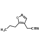 CAS#: 155602-44-1, (5-Propyl-1,2-Oxazol-4-Yl)Acetonitrile