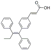 CAS 登录号：155701-61-4， (E)-3-[4-[(Z)-1,2-二(苯基)丁-1-烯基]苯基]丙-2-烯酸
