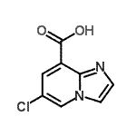 CAS#: 155735-02-7, 6-Chloroimidazo[1,2-a]Pyridine-8-Carboxylic Acid