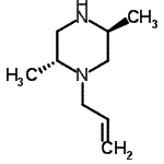 CAS 登录号：155766-33-9， (2R,5S)-1-烯丙基-2,5-二甲基哌嗪
