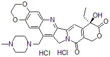 CAS 登录号：155773-58-3， 勒托替康二盐酸盐