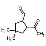 CAS#: 155785-06-1, 2-Acetyl-4,4-Dimethylcyclopentanecarbaldehyde