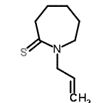CAS 登录号：1558-76-5， 1-烯丙基-2-氮杂环庚烷硫酮