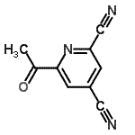 CAS#: 155806-76-1, 6-Acetyl-2,4-Pyridinedicarbonitrile