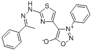 CAS#: 155812-15-0, 4-(2-Hydrazinyl-Thiazol-4-Yl)-3-Phenylsydnone Acetophenone Hydrazone