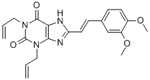CAS#: 155814-27-0, 8-[(E)-2-(3,4-Dimethoxyphenyl)Ethenyl]-1,3-Di(Prop-2-Enyl)-7H-Purine-2,6-Dione
