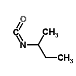 CAS 登录号：15585-98-5， 2-异氰酸丁烷
