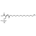 CAS 登录号：155915-46-1， N-棕榈酰-O-膦酰-L-丝氨酸