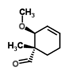 CAS 登录号：155976-20-8， (1S,2S)-2-甲氧基-1-甲基-3-环己烯-1-甲醛