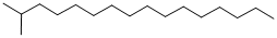 CAS 登录号：1560-92-5， 2-甲基十六烷