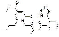 CAS#: 156001-18-2, Methyl 2-Butyl-1-[[2-Fluoro-4-[2-(2H-Tetrazol-5-Yl)Phenyl]Phenyl]Methyl]-6-Oxopyridine-4-Carboxylate